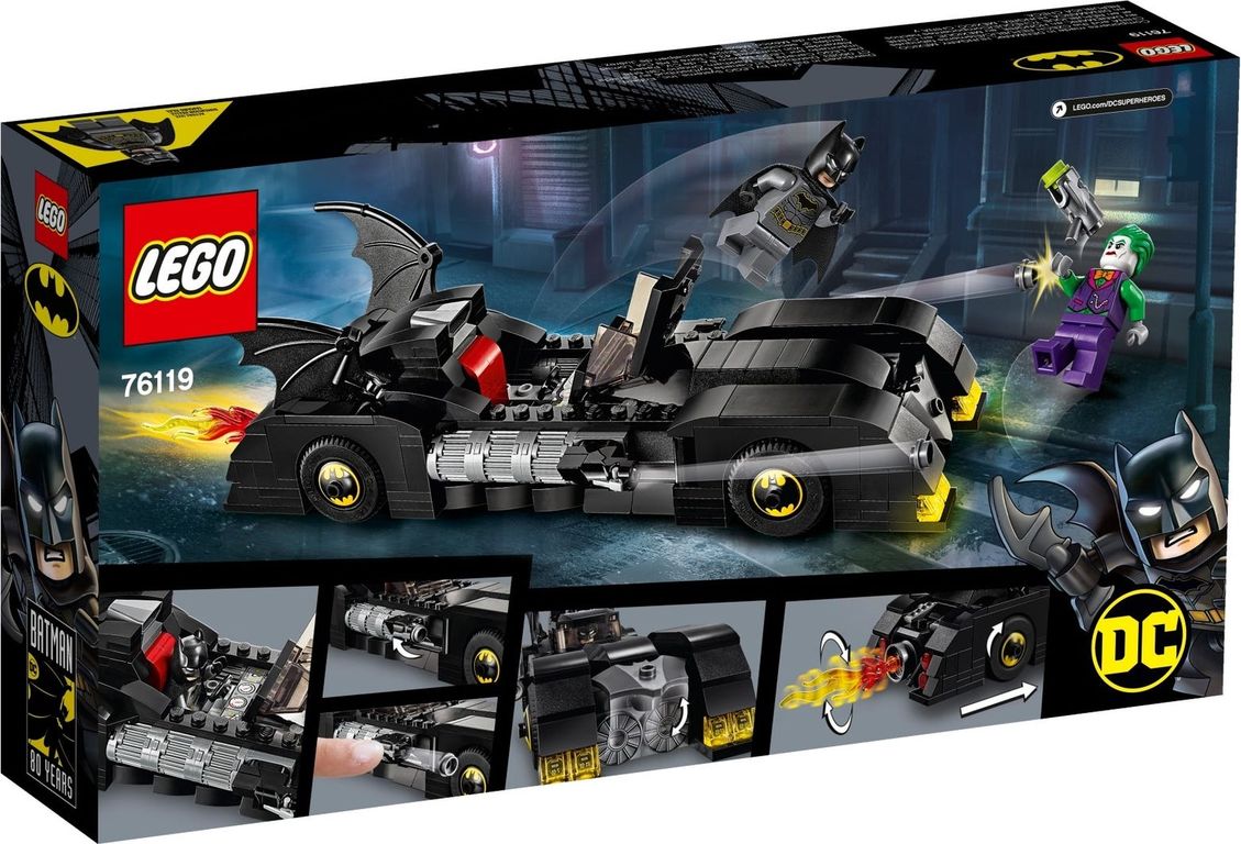 LEGO® DC Superheroes Batmobile™: inseguimento di Joker™ torna a scatola