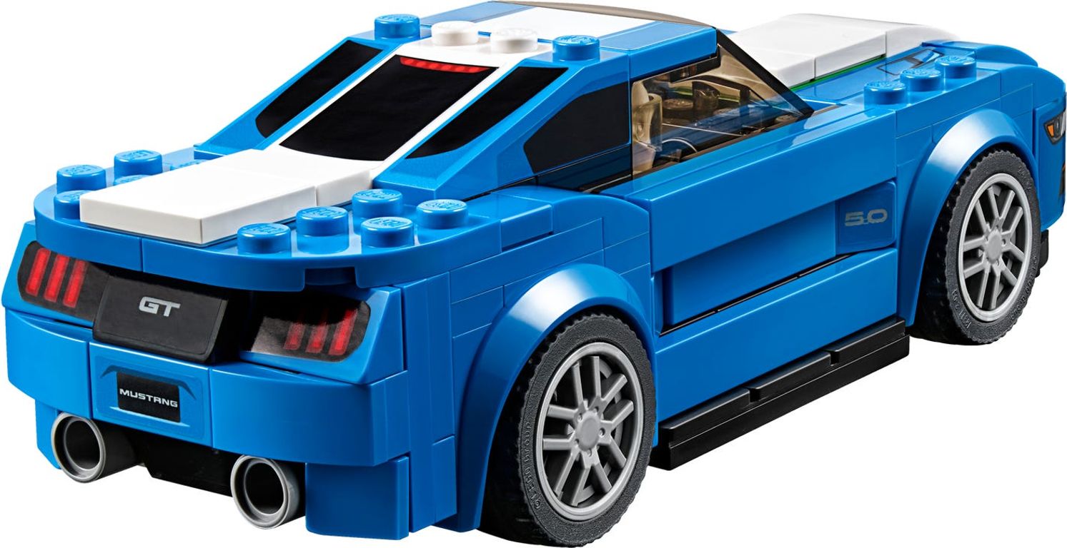 LEGO® Speed Champions Ford Mustang GT back side