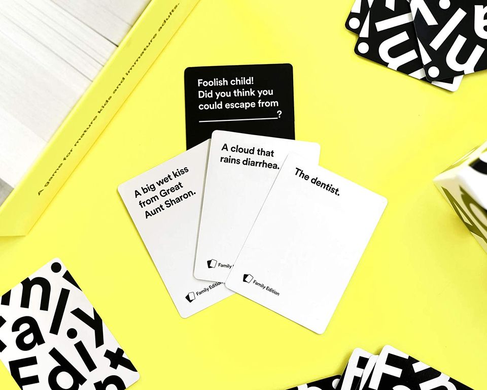 Cards Against Humanity: Family Edition cards