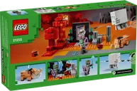 LEGO® Minecraft L'embuscade au portail du Nether dos de la boîte