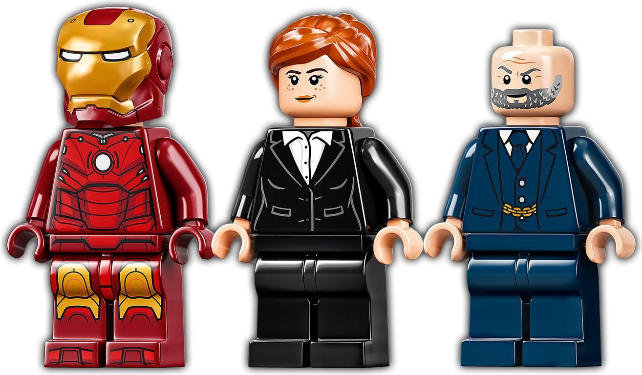 LEGO® Marvel Iron Man: Caos de Iron Monger minifiguras