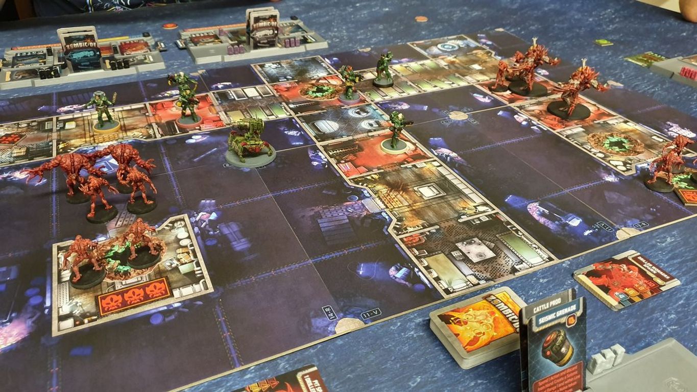 Zombicide - Invader Dark Side gameplay