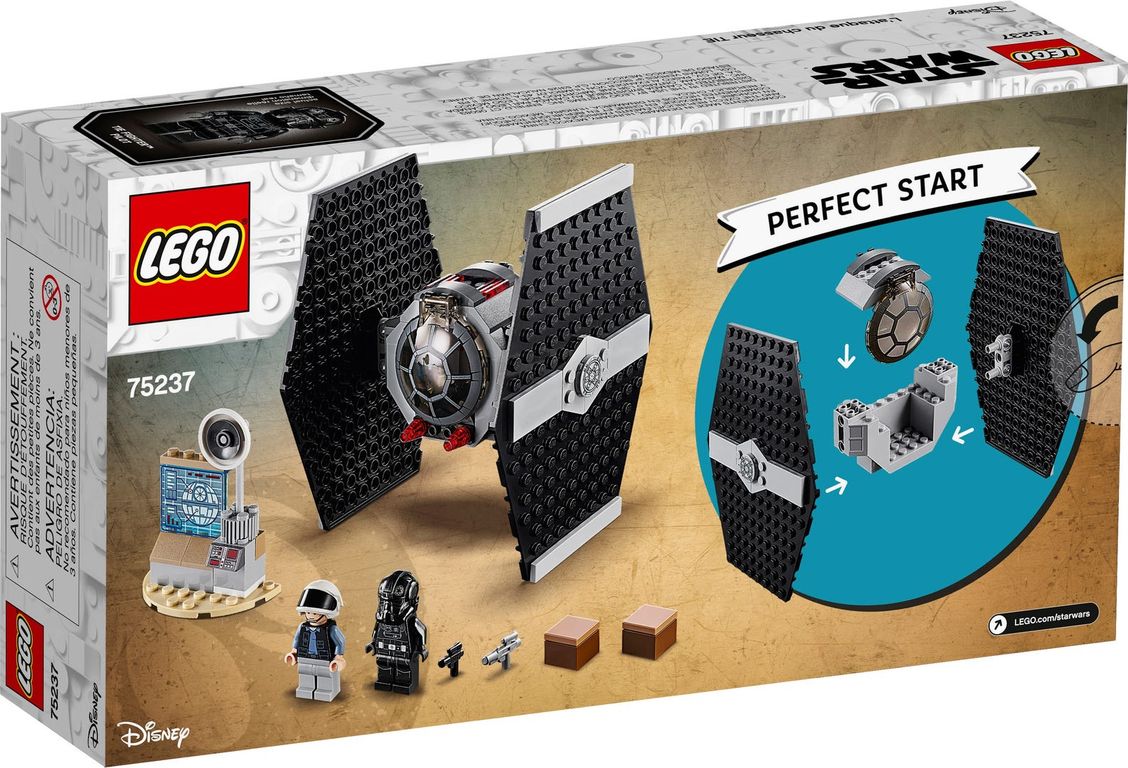 LEGO® Star Wars TIE Fighter™ Attack achterkant van de doos