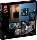 LEGO® Art Jim Lee Batman™ Kollektion rückseite der box