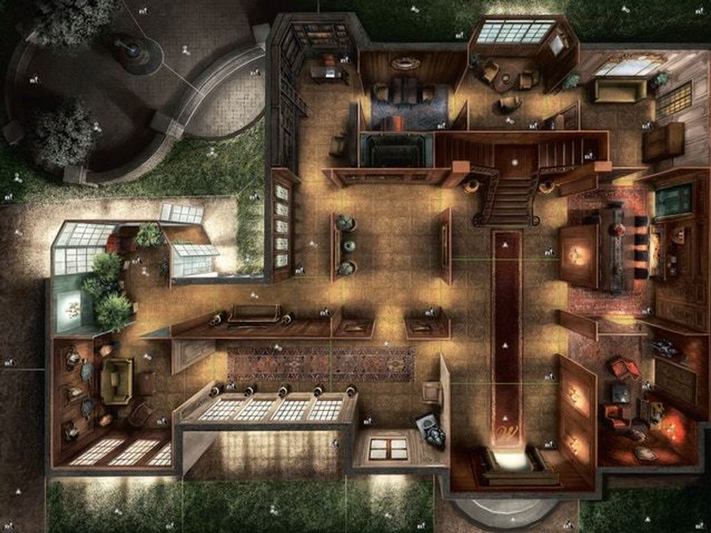 Batman: Gotham City Chronicles – Wayne Manor Expansion juego de mesa