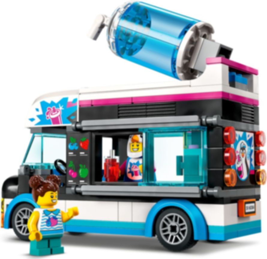 LEGO® City Le camion à granités du pingouin composants