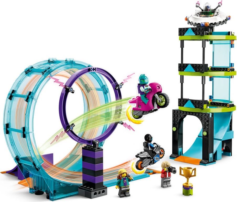 LEGO® City Desafío Acrobático: Rizo Extremo jugabilidad