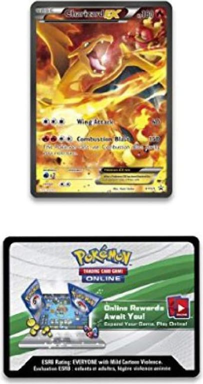 Pokémon 20th Anniversary Red & Blue Collection - Charizard-EX cards