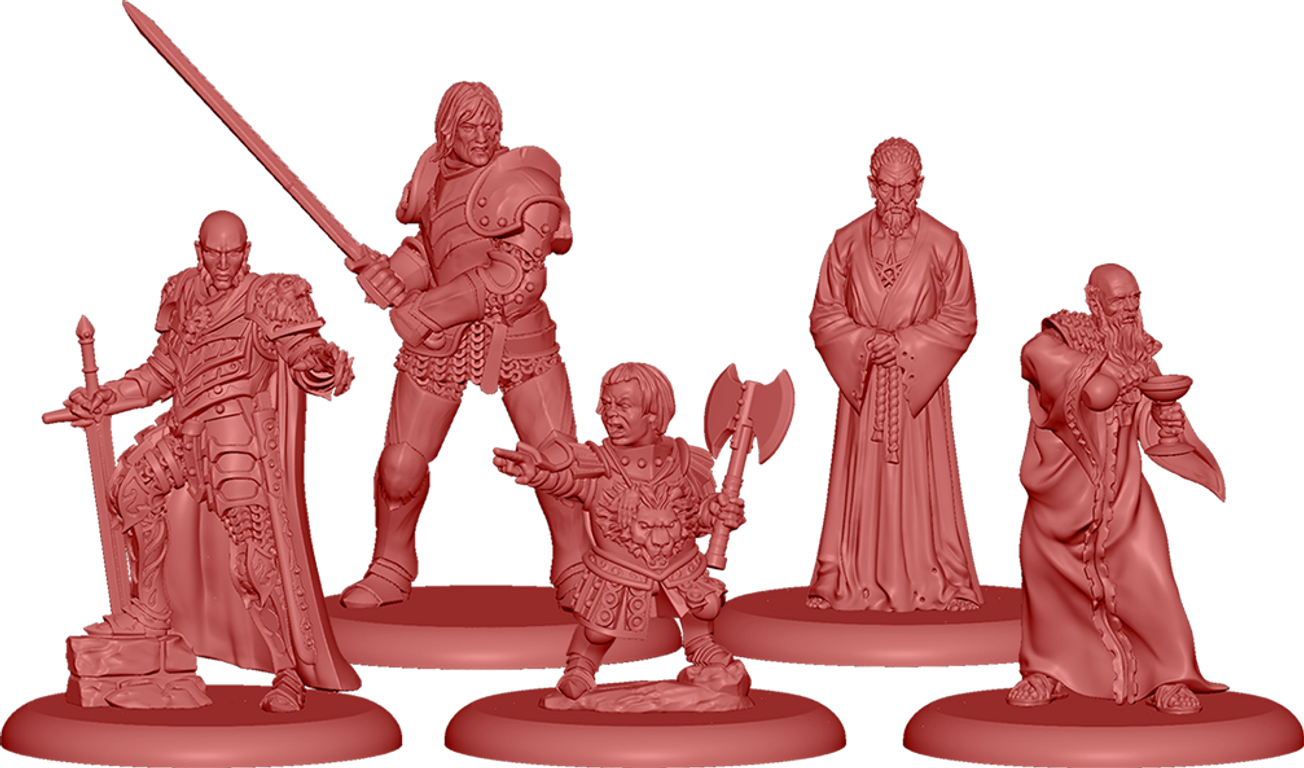 A Song of Ice & Fire: Tabletop Miniatures Game - Lannister Heroes I miniature