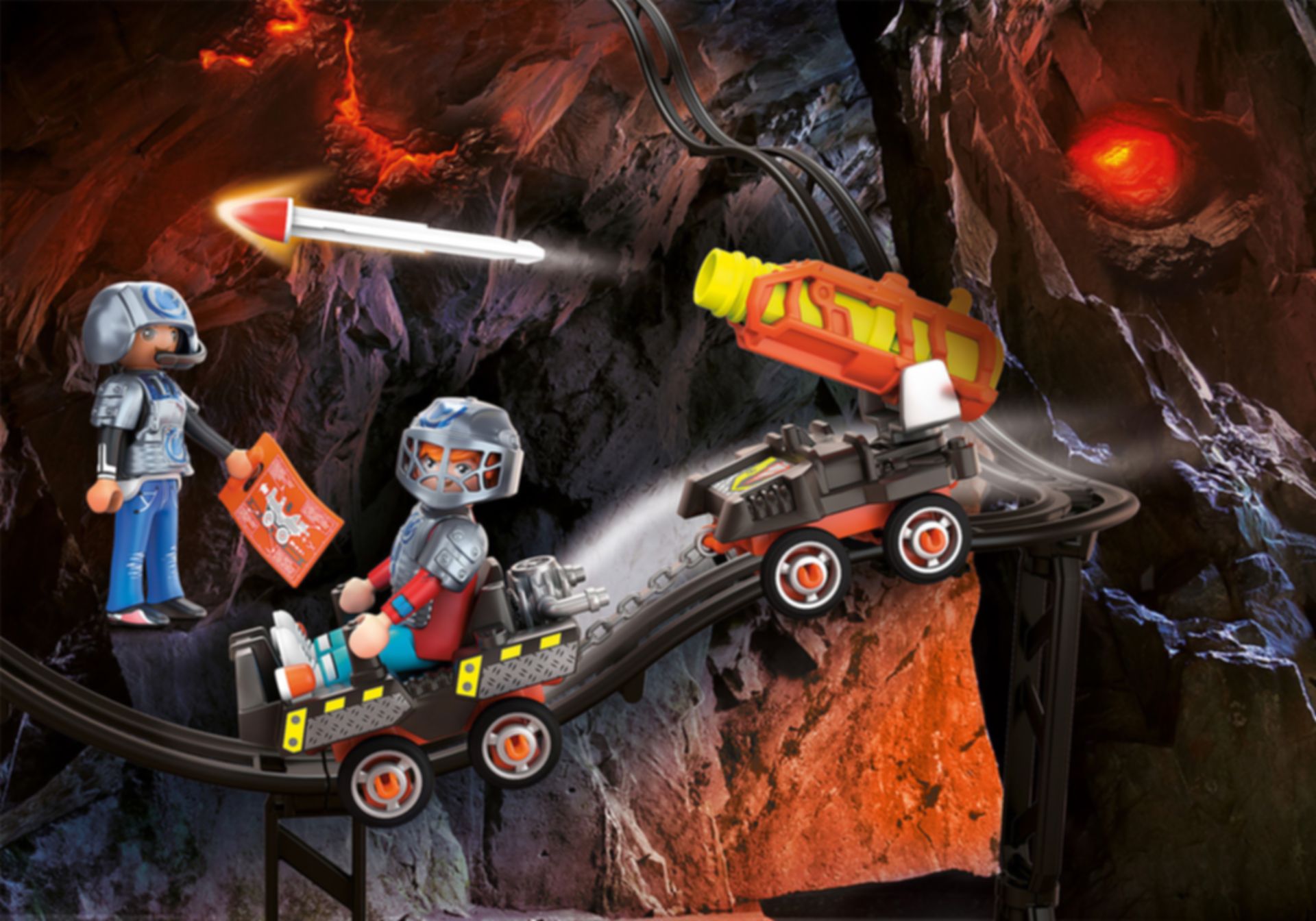 Playmobil® Dino Rise Dino Mine Missile gameplay