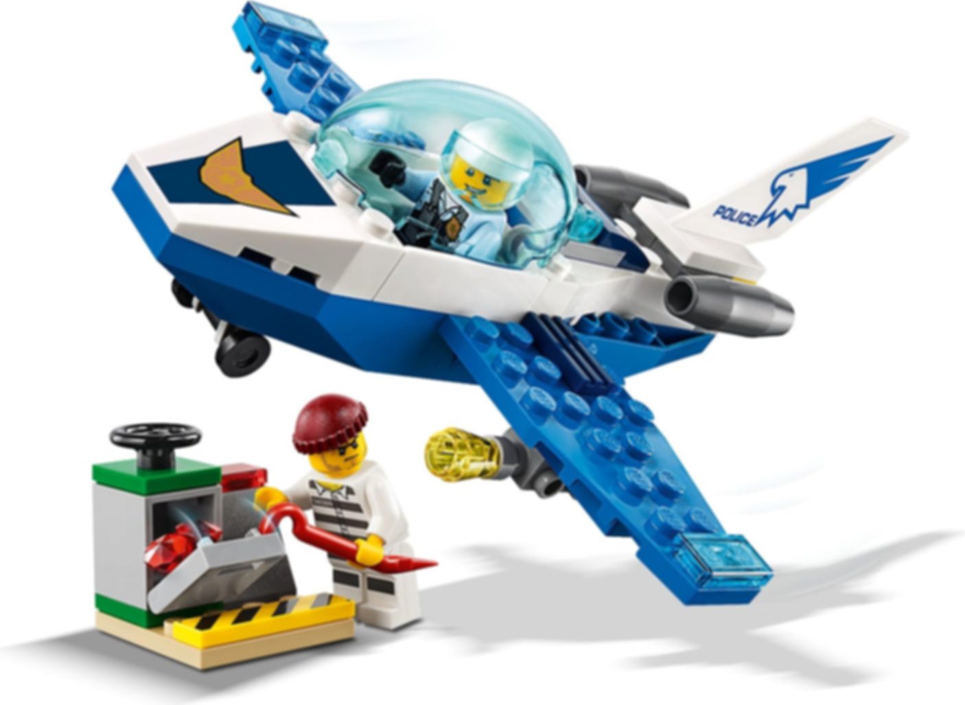 LEGO® City Le jet de patrouille de la police gameplay