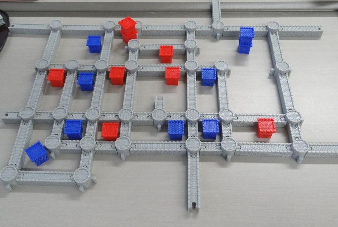 Castellan (red/blue) gameplay