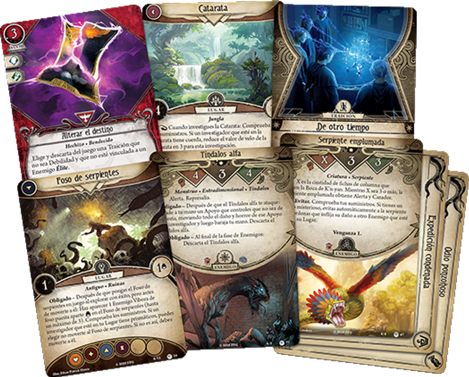Arkham Horror: The Card Game – Return to the Forgotten Age cards