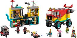 LEGO® Monkie Kid Furgone del team di Monkie Kid componenti