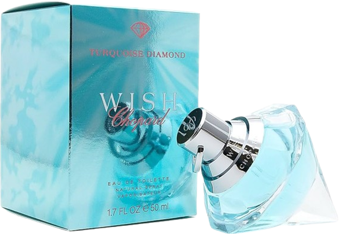 chopard Wish Turquoise Diamond Eau de toilette box