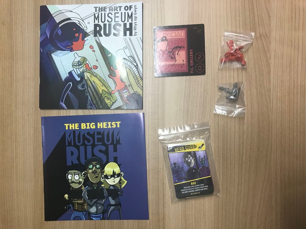 Museum Rush components