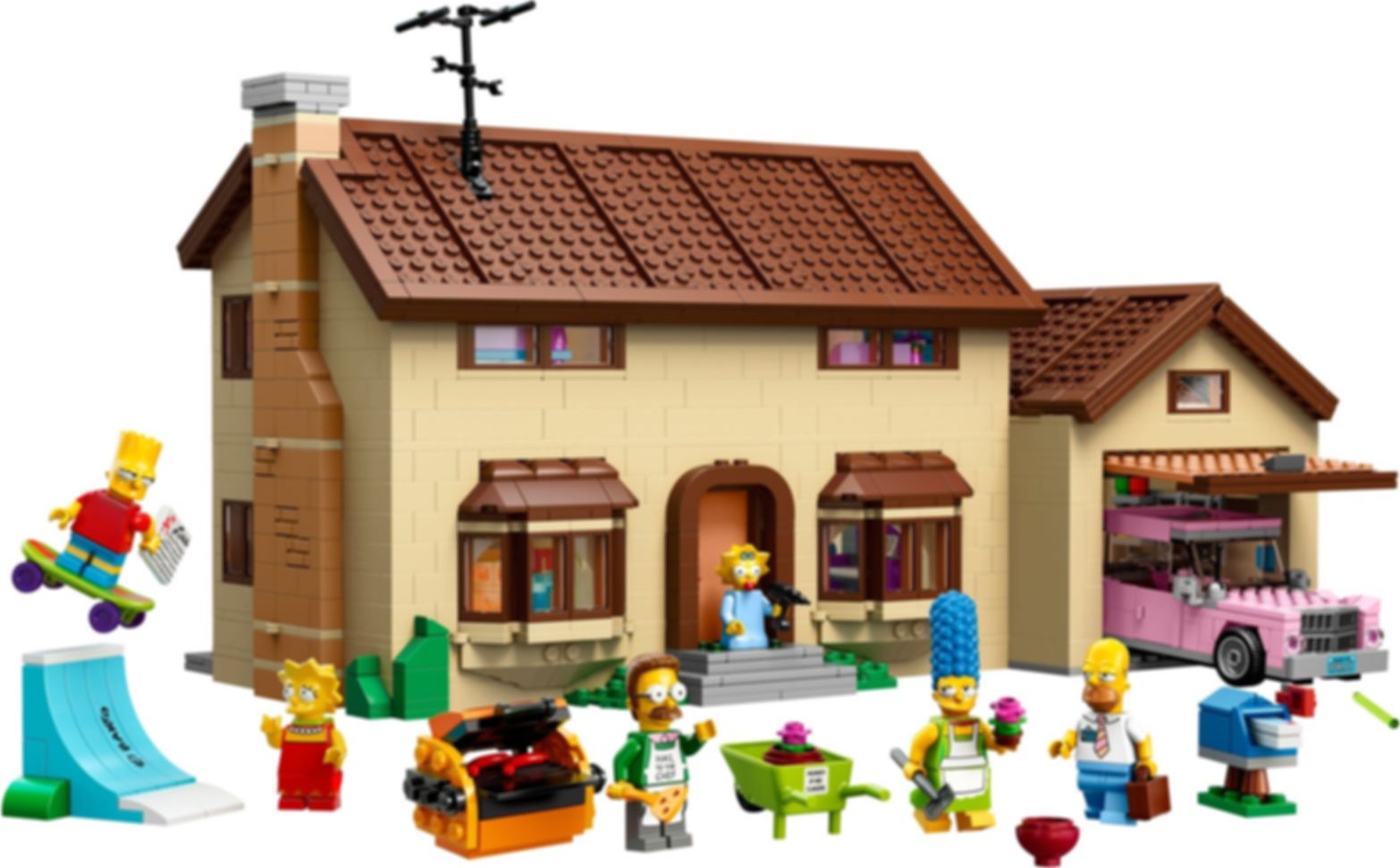 LEGO® The Simpsons La Casa de The Simpsons™ partes
