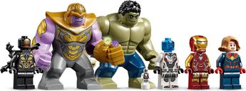 LEGO® Marvel L'attaque du QG des Avengers figurines