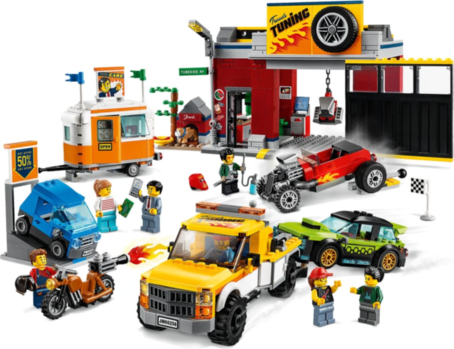 LEGO® City Autofficina gameplay