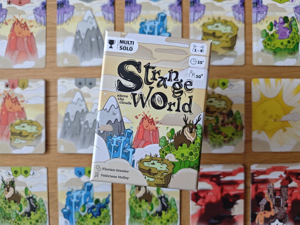 Strange World Above the Clouds box