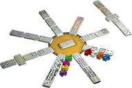 Mexican Train components