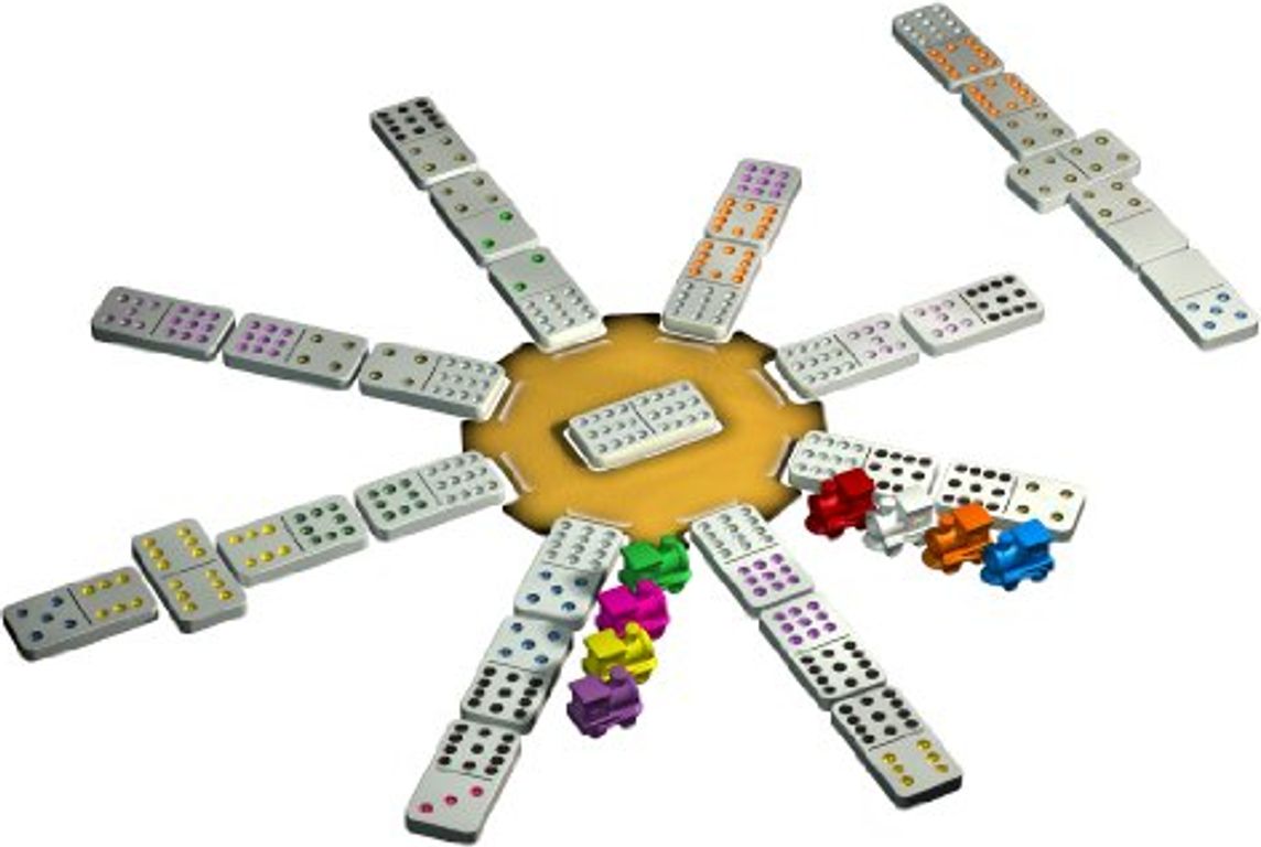 Mexican Train partes