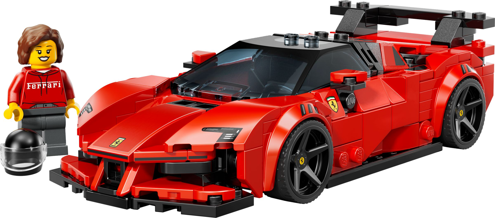 LEGO® Speed Champions Ferrari SF90 XX Stradale Sports Car components