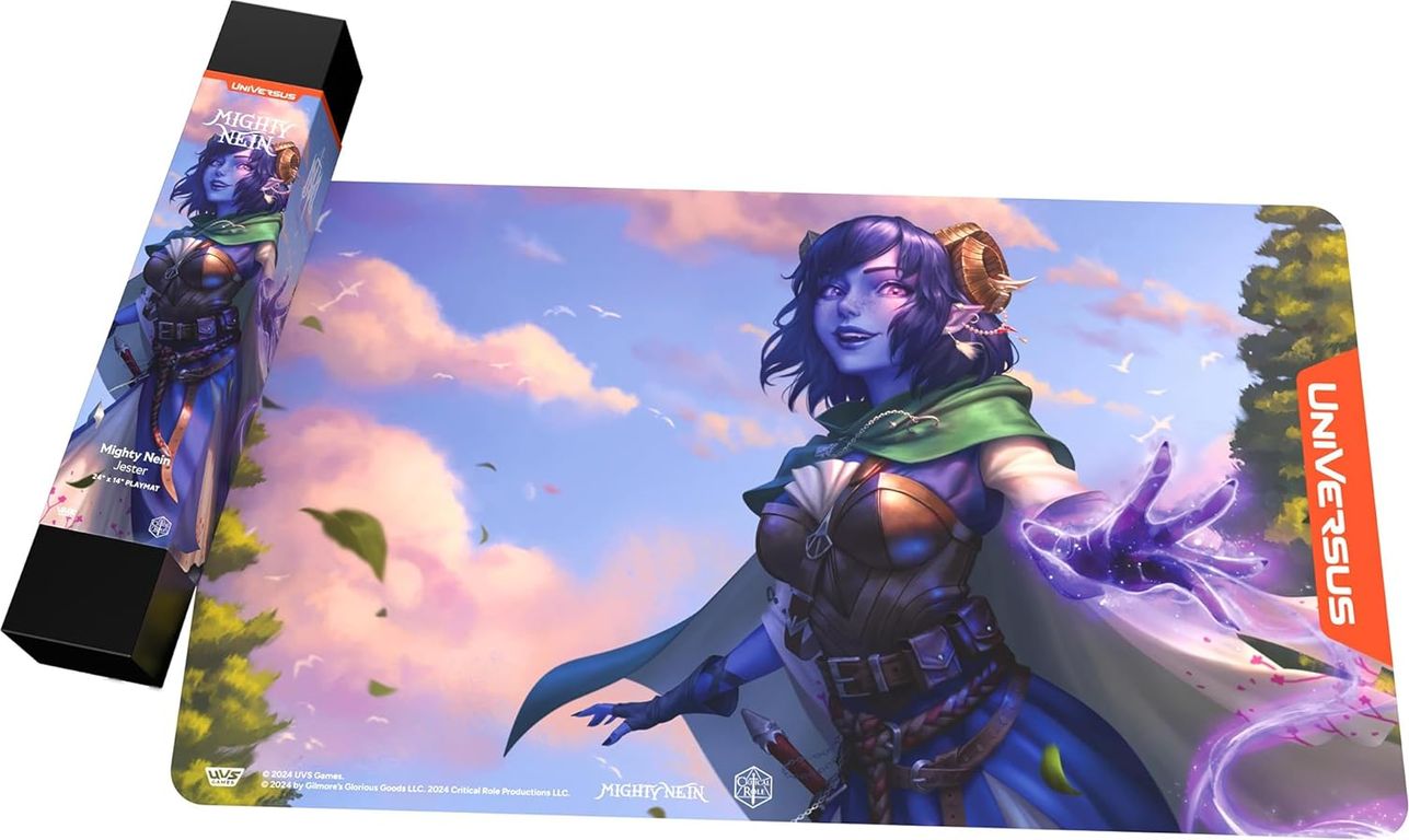 Critical Role: Vox Machina Playmat - Jester composants