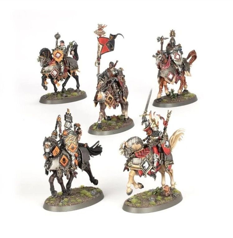 Warhammer: Age of Sigmar - Cities of Sigmar: Freeguild Cavaliers miniatures