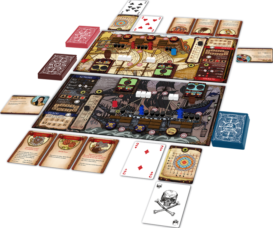 Merchants & Marauders: Broadsides komponenten