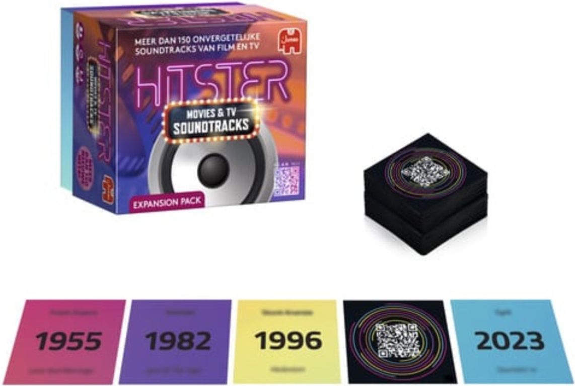 Hitster: Movies & TV Soundtracks box