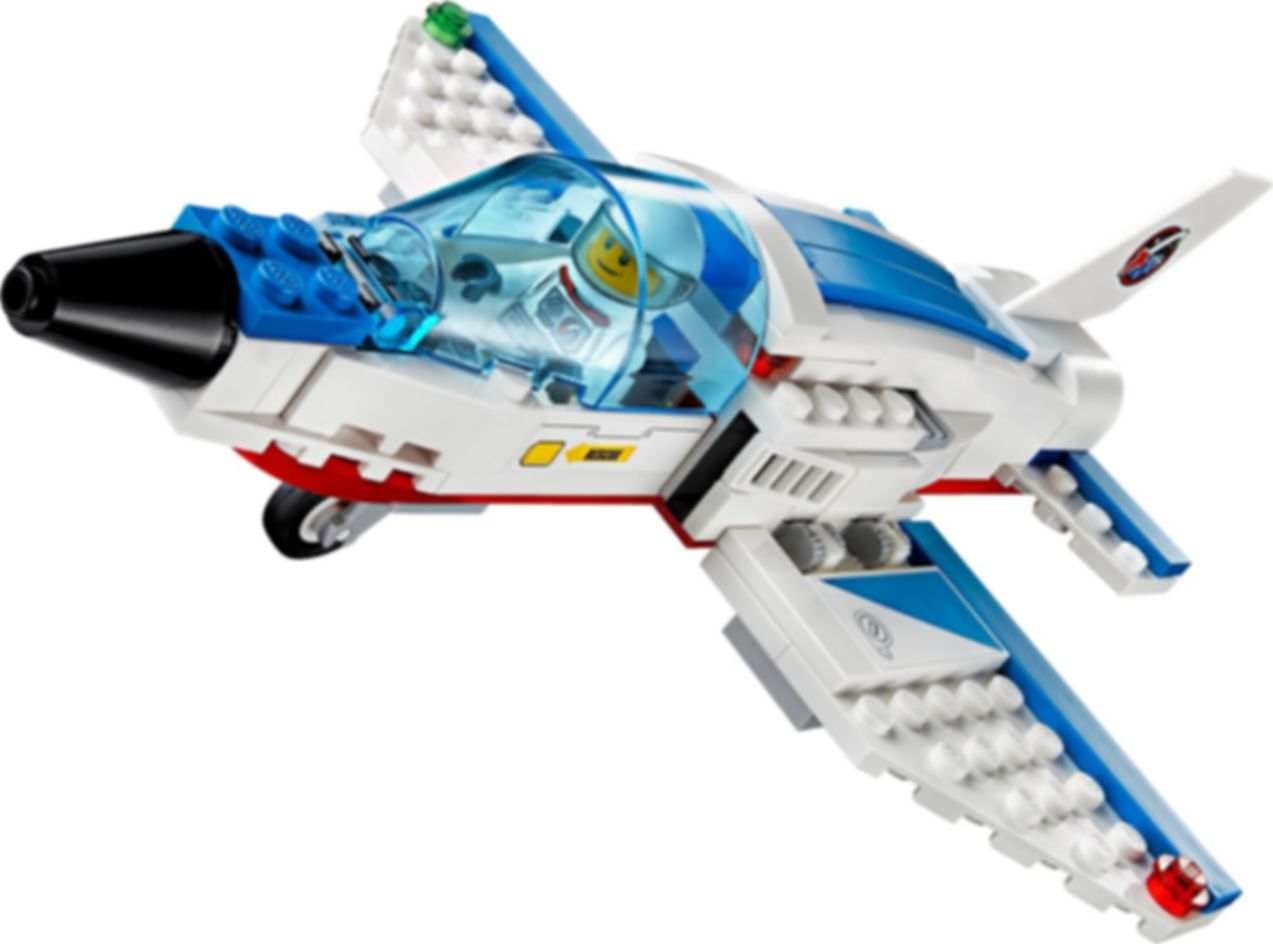 LEGO® City Le transporteur d'avion composants