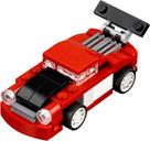 LEGO® Creator Le bolide rouge composants