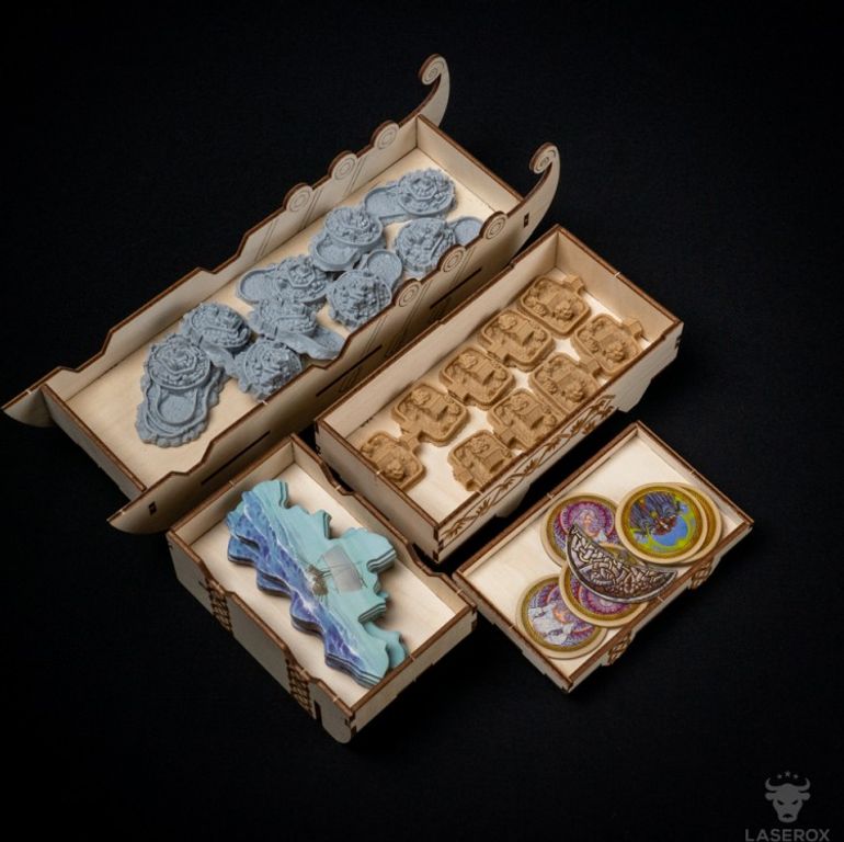 Inis: Laserox organizer components