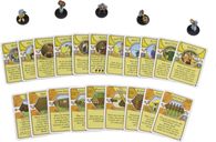 Agricola: Erweiterung in Spielerfarbe blau karten