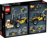 LEGO® Technic Le chariot élévateur dos de la boîte