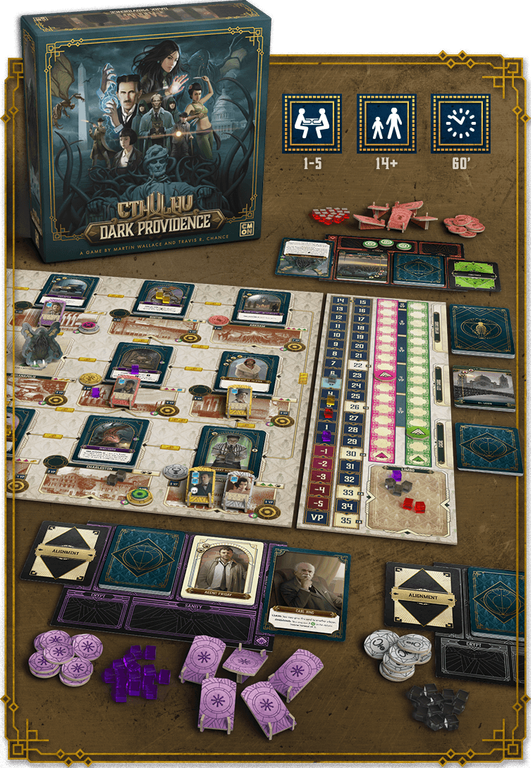 Cthulhu: Dark Providence partes