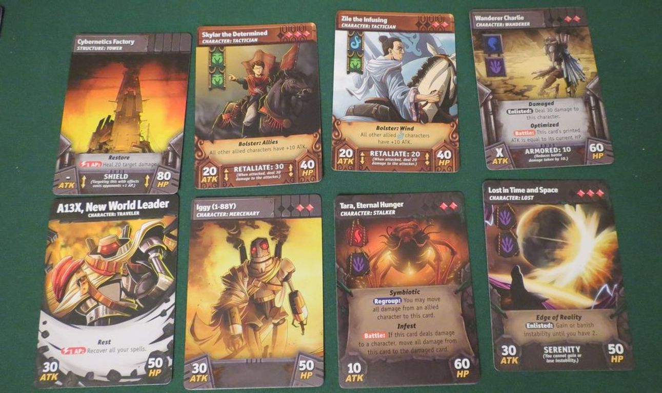 Temporal Odyssey cards