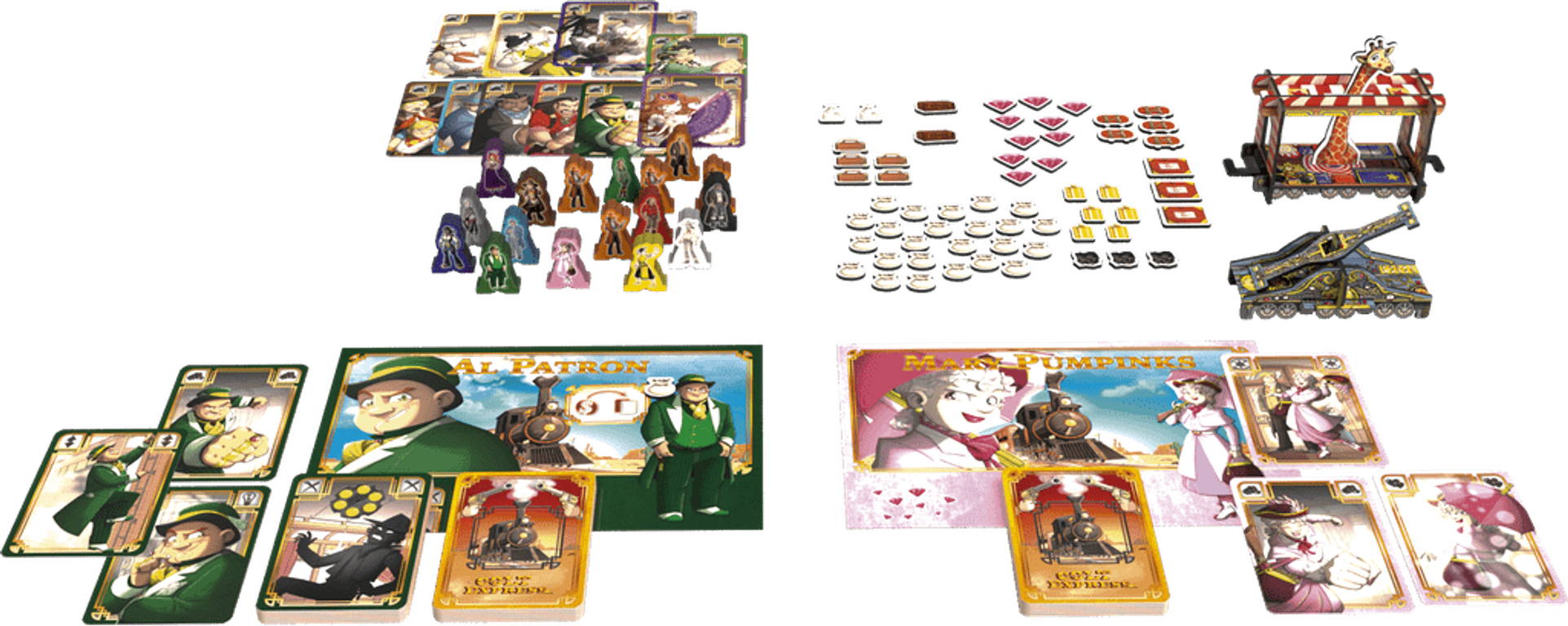 Colt Express: Happy 10th Anniversary components