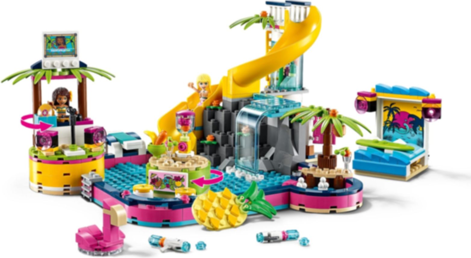LEGO® Friends La festa in piscina di Andrea componenti