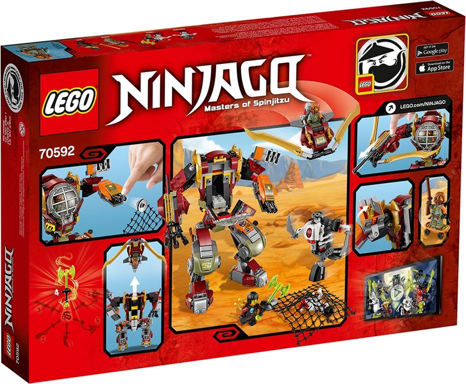 LEGO® Ninjago Salvage M.E.C. back of the box