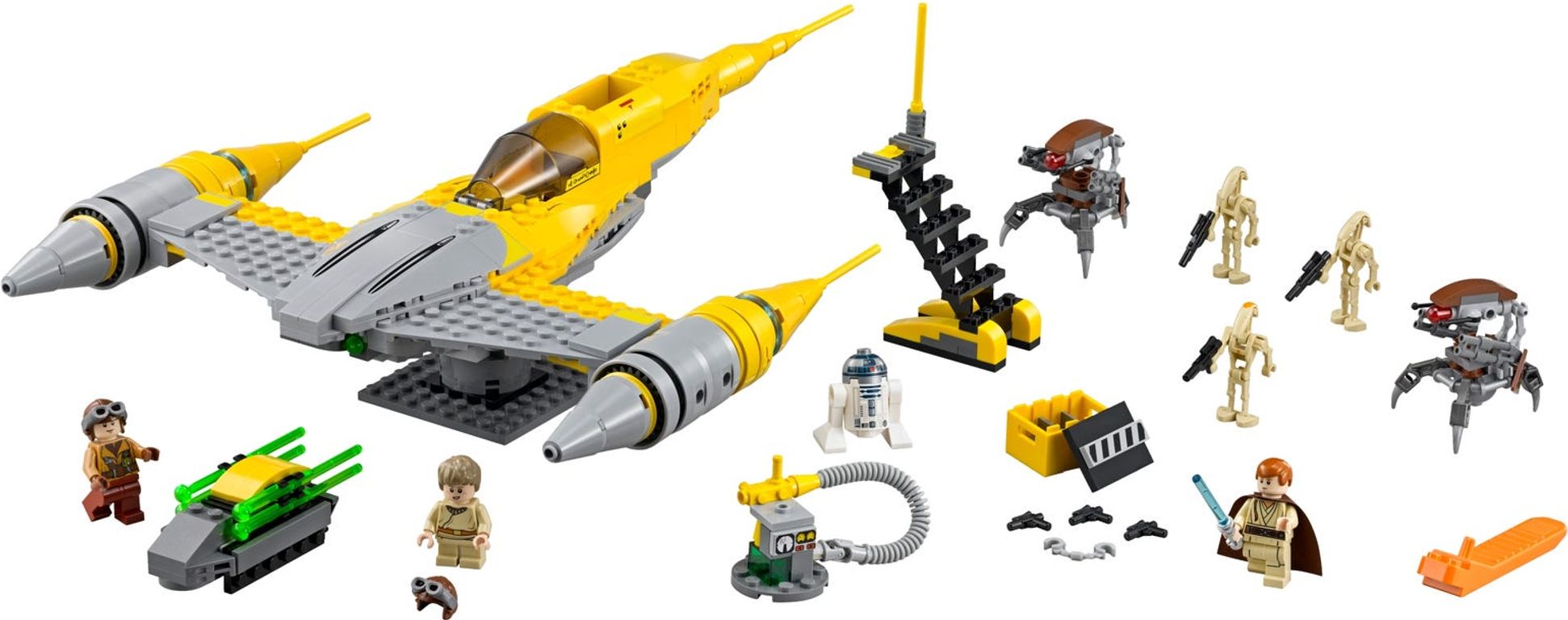 LEGO® Star Wars Naboo Starfighter™ composants