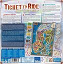 Ticket to Ride: Northern Lights back of the box