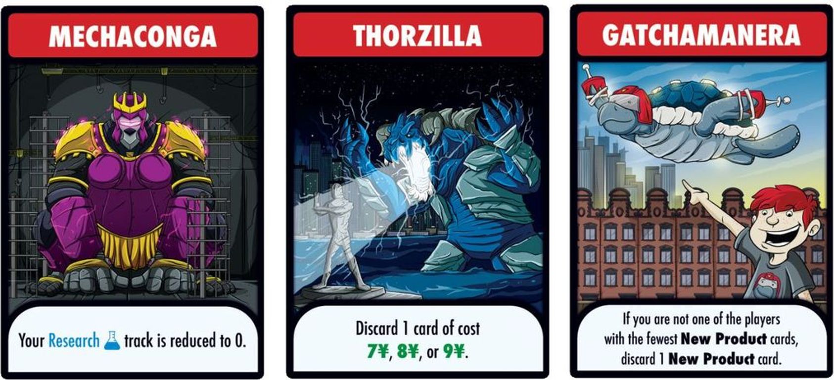 Kaiju Incorporated cards