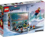 LEGO® Marvel Los Vengadores: Calendario de Adviento 2021 parte posterior de la caja