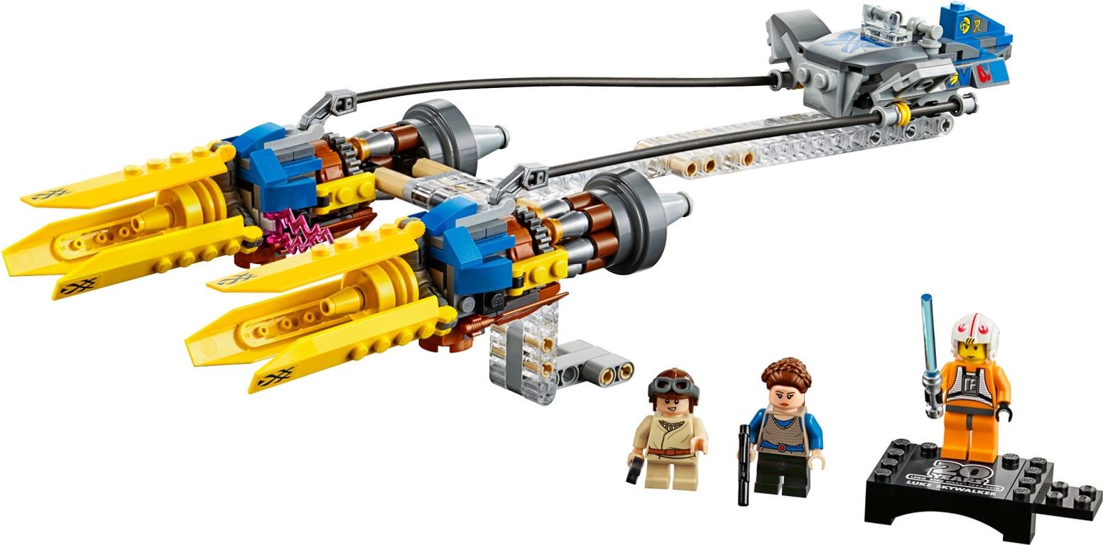 LEGO® Star Wars Anakin's Podracer™ – 20 Jahre LEGO Star Wars komponenten