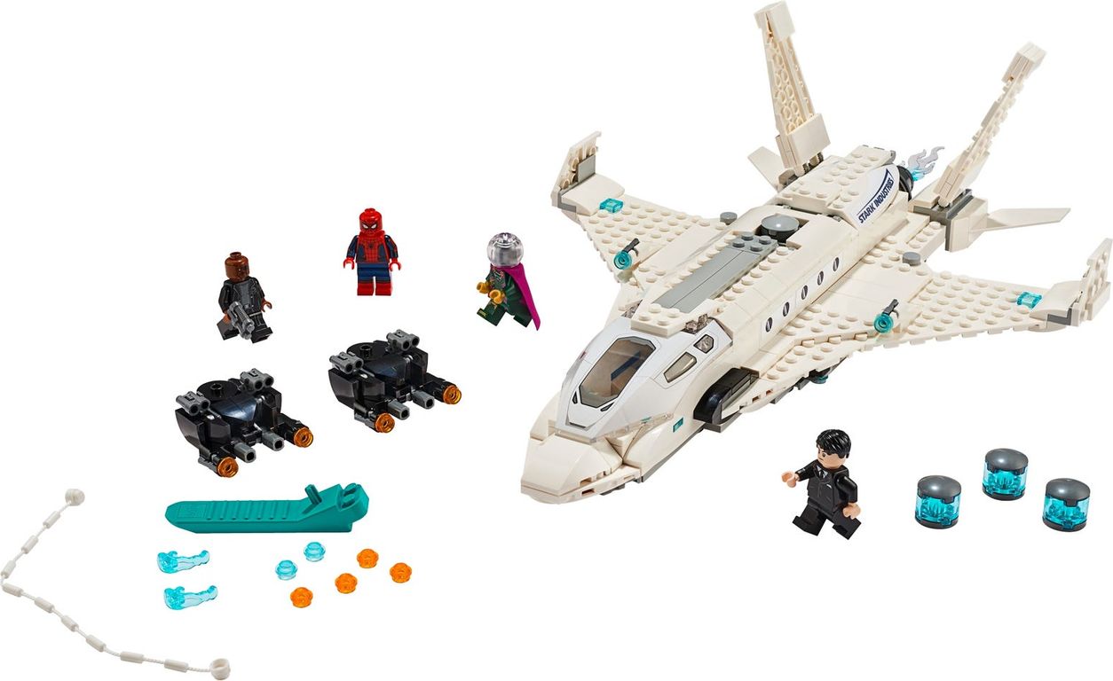 LEGO® Marvel Jet Stark y el Ataque del Dron partes