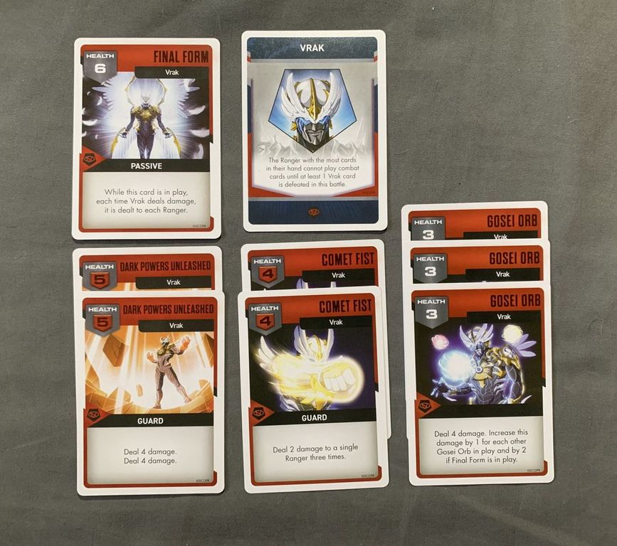 Power Rangers: Heroes of the Grid – Villain Pack #5 – Terror Through Time cards