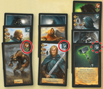 Las Leyendas de Andor: Chada & Thorn cartas