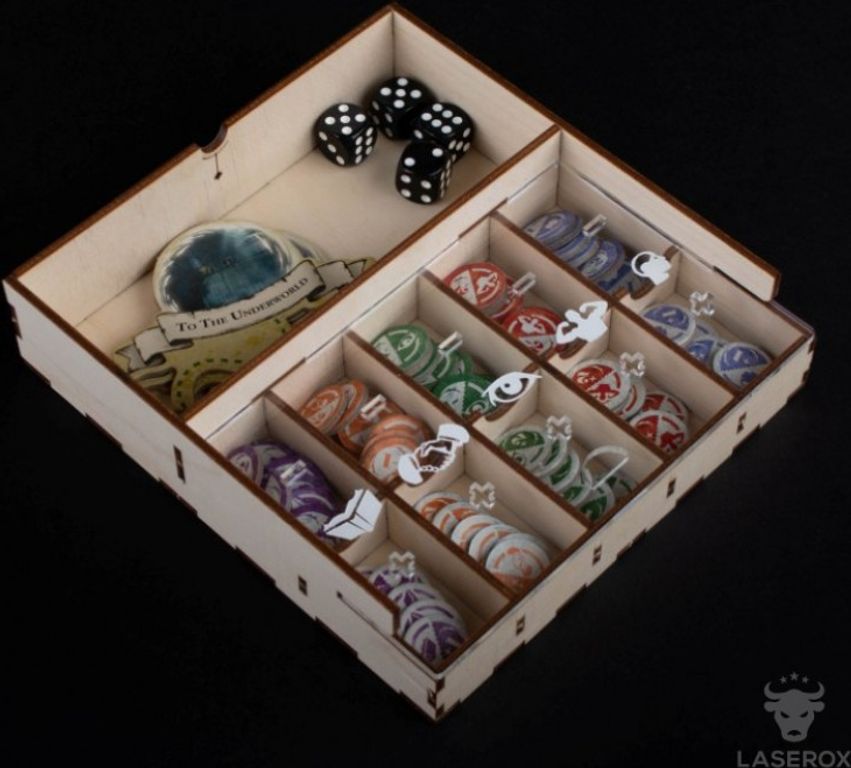 Eldritch Horror: Laserox Eldritch Crate components